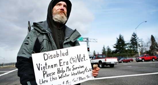 disabled vet who is homeless