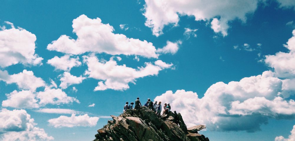 nature sunny people clouds