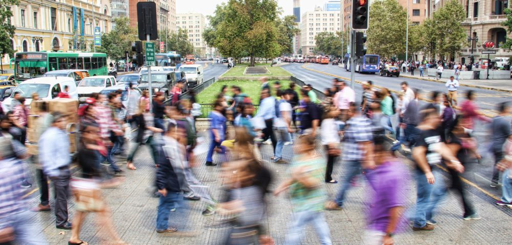 people walking