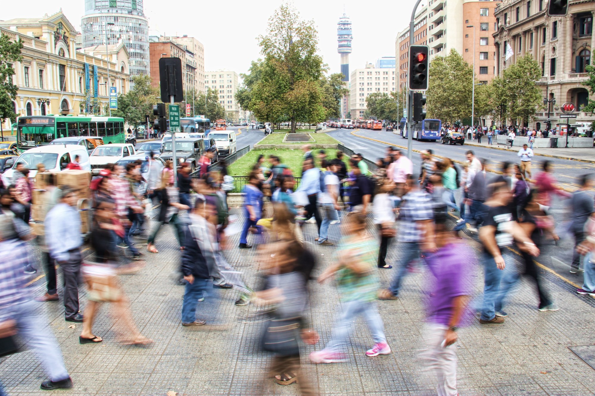 people walking